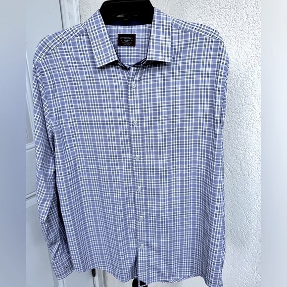 UNTUCKit Other - UNTUCKit. Armand.Navy/White/Grey Checkered, Long Sleeve, Button Down Shi…